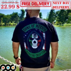 Death Sons Of Mexico American Chapter Shirt