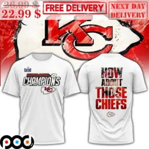 Super Bowl Champions 2024 Kansas City Chiefs How About Those Chiefs Shirt