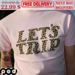 Let's Trip Leopard Shirt