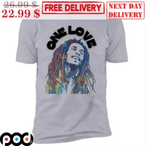 One Love Bob Marley Art Shirt