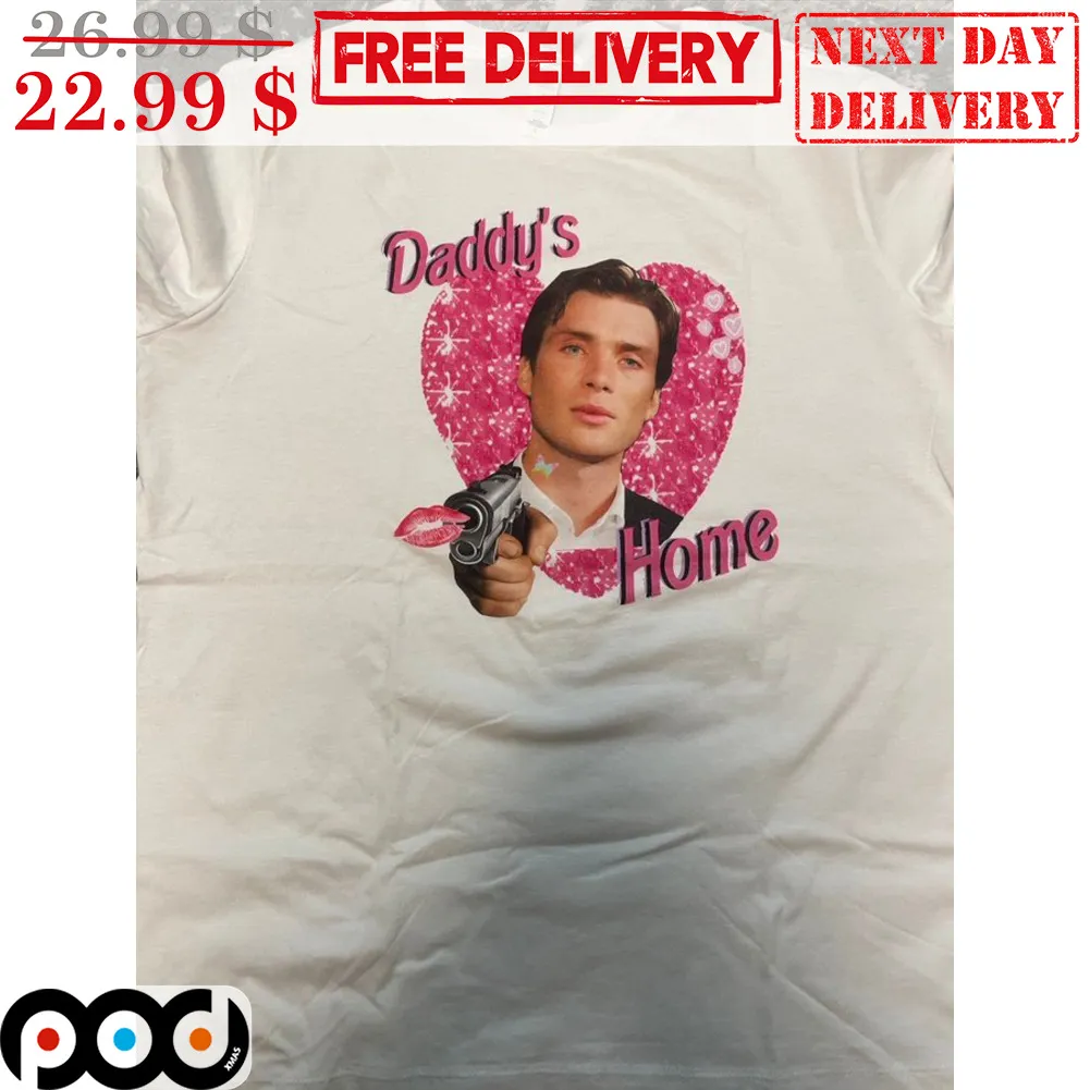 Cillian Murphy Daddy's Home Heart Shirt