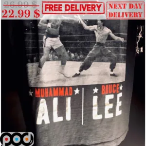 Muhammad Ali Vs Bruce Lee Shirt