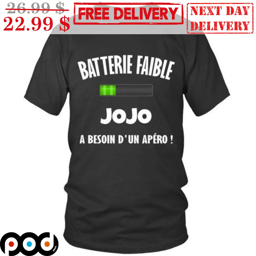 Batterie Faible Jojo Shirt