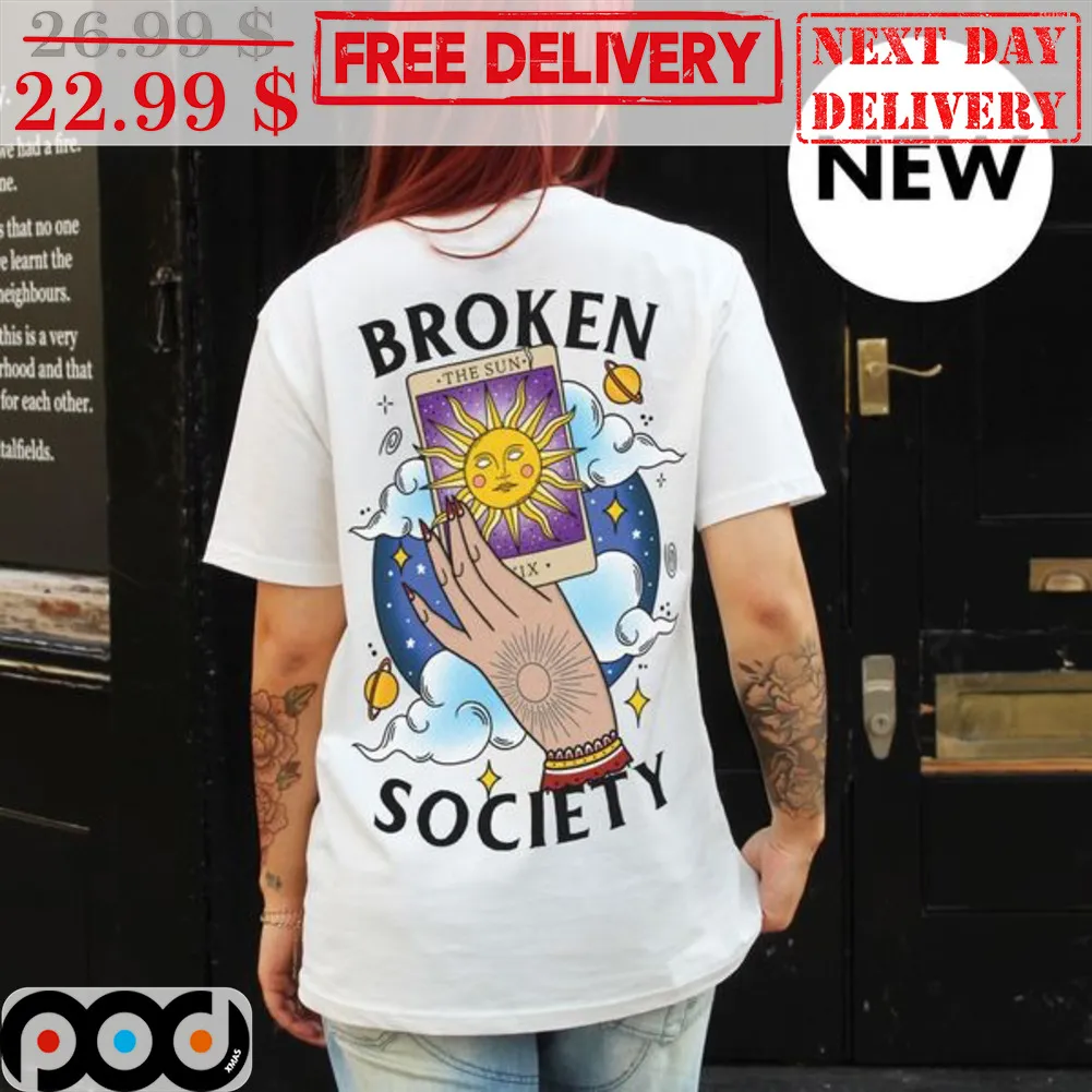 Tarot Card Broken Society Shirt