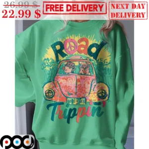 Pig Car Road Good Vibes Trippin' Shirt