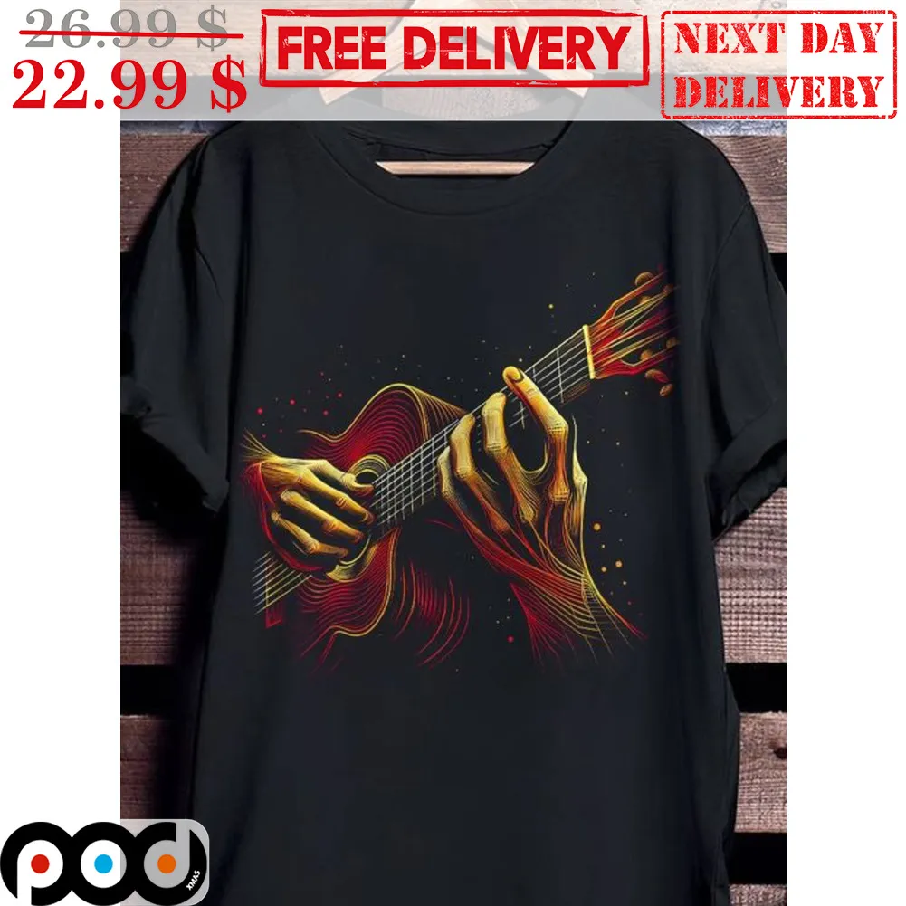Play Guitar Lover Vintage Graphic Shirt