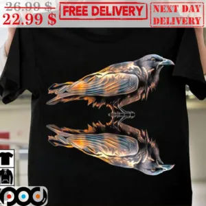 Ravens Graphic Art Shirt