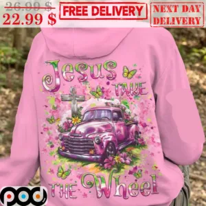 Truck Jesus Take The Wheel Shirt