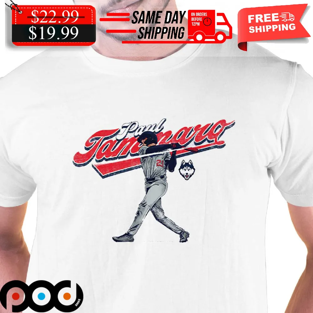 Huskies Uconn NCAA Baseball Paul Tammaro Shirt