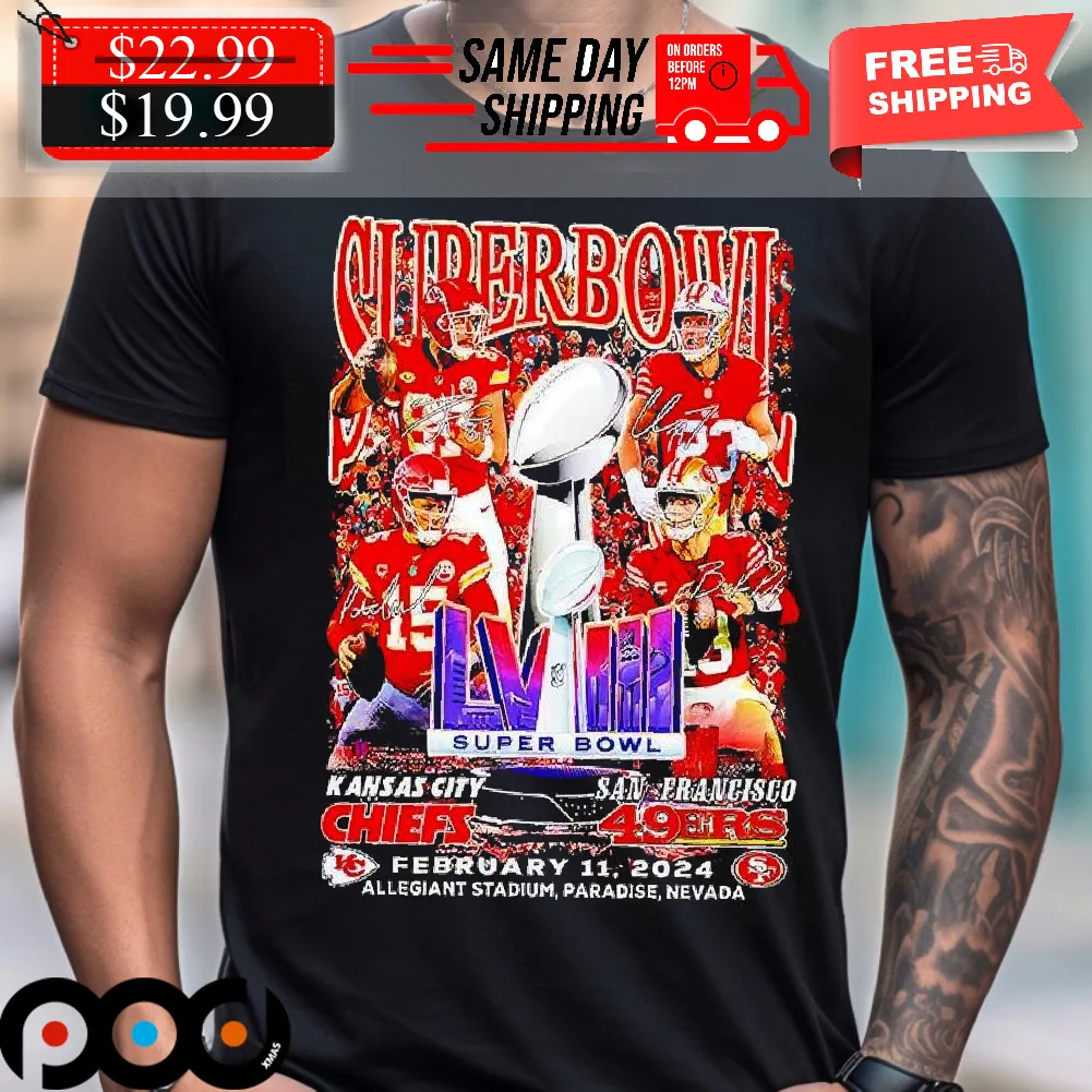 Kansas City Chiefs Super Bowl LVIII February 11 2024 Shirt