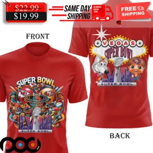 Chiefs Vs 49ers Vegas Super Bowl LVIII February 11 2024 Shirt