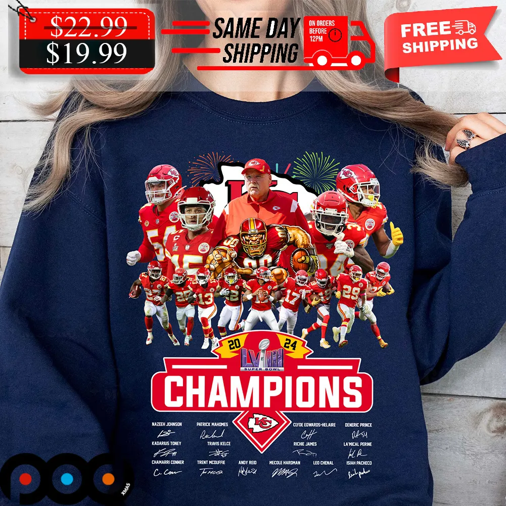 2024 San Francisco 49ers Super Bowl Champions Lviii Shirt