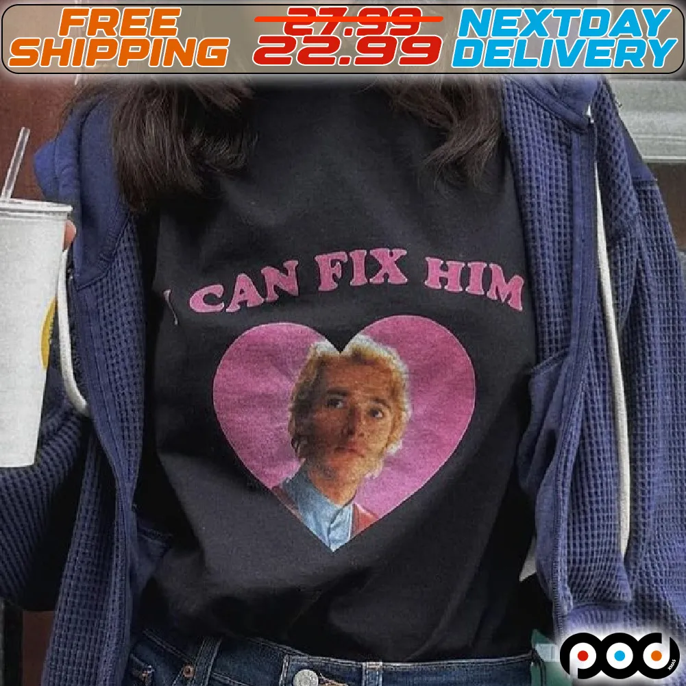 Custom Bootleg, Custom Boyfriend Photo I Can Fix Him Shirt