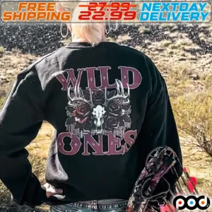Cow Skull Wild Ones Shirt