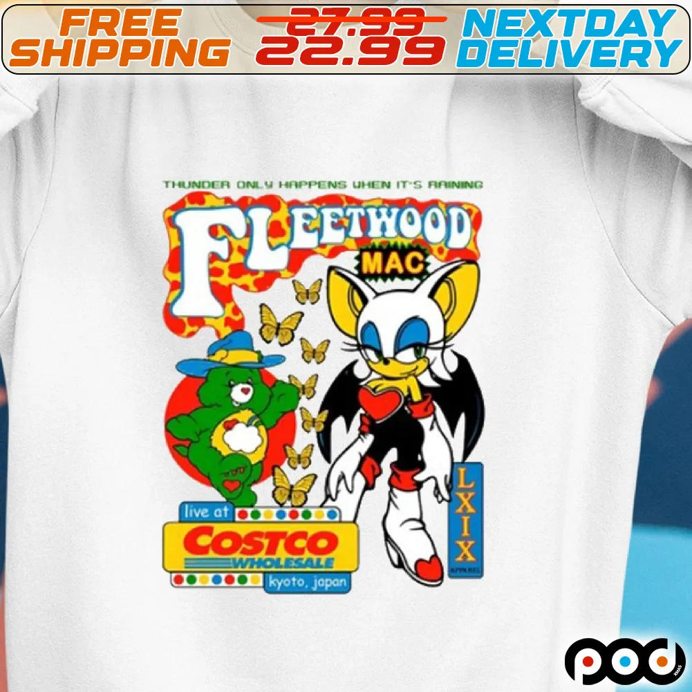 Thunder Only Happens When It's Raining Fleetwood Mac Shirt_