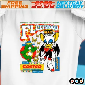 Thunder Only Happens When It's Raining Fleetwood Mac Shirt_