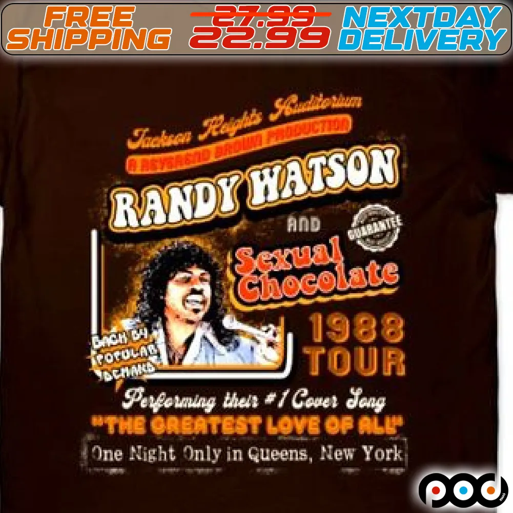 Randy Watson Sexual Chocolate Concert Poster Tapestry Shirt