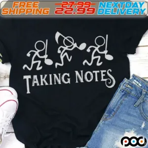 Music Taking Notes Shirt