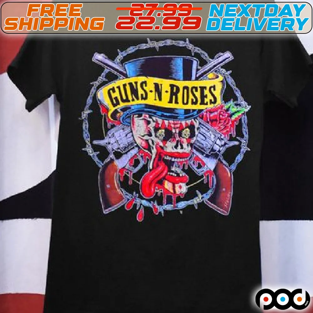 Skull Guns N Roses Shirt