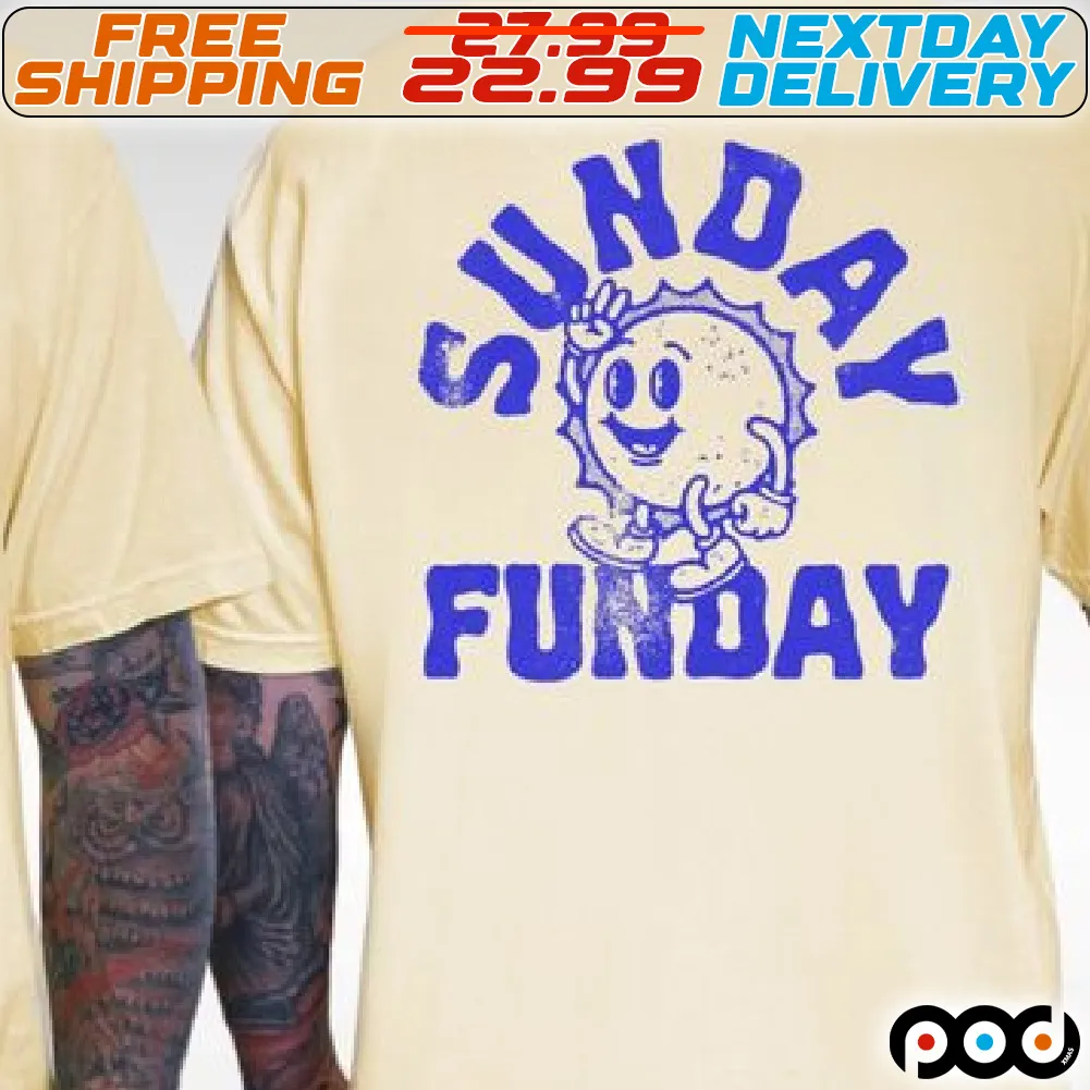Smile Icon Sunday Funday Shirt