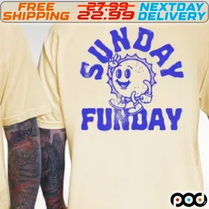 Smile Icon Sunday Funday Shirt