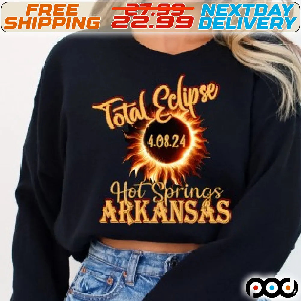 Tatal Eclipse Hot Springs Arkansas Shirt