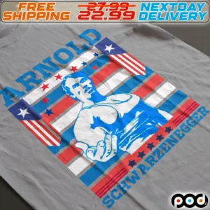 America Falg Arnold Schwarzenegger Shirt