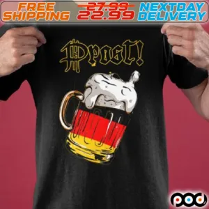 German Flag Beer Prost Shirt