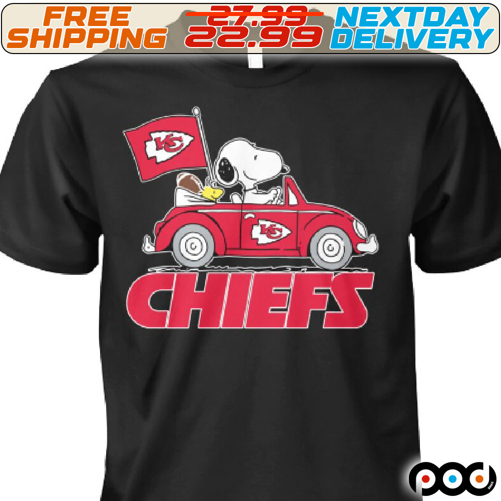 Snoopy Woodstock Kansas City Chiefs Shirt
