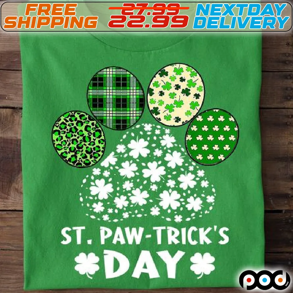 St Paw Trick's Day Shirt