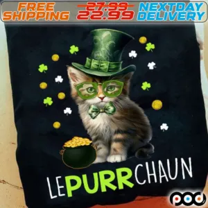 Cat LepurrChaun St Patrick Shirt
