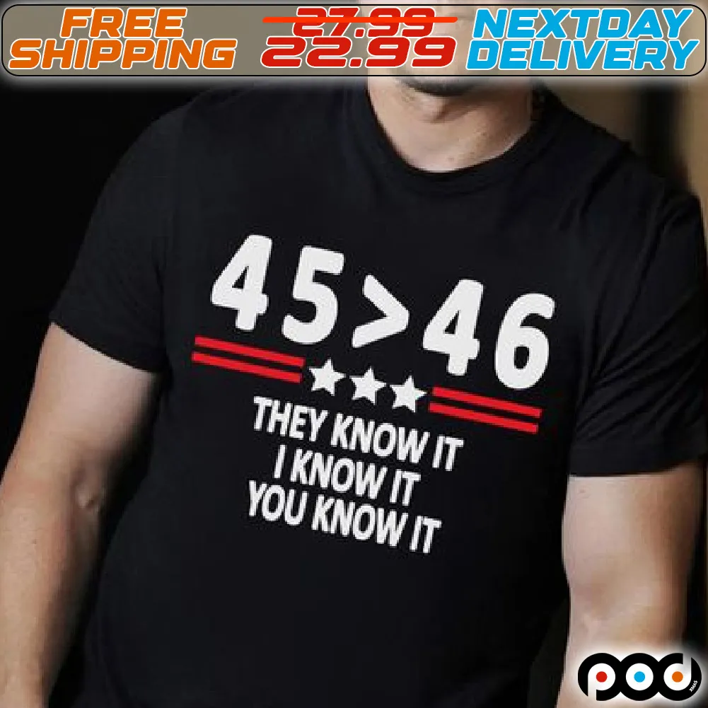 45 46 They Know It I Know It You Know It Shirt