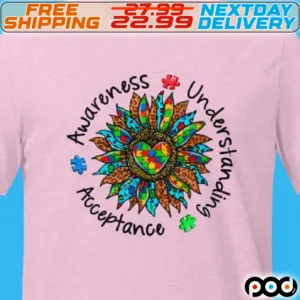 Sunflower Awareness Understanding Acceptance Shirt