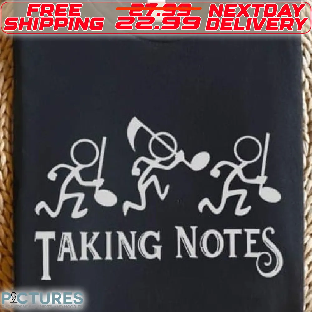 Music Taking Notes Shirt