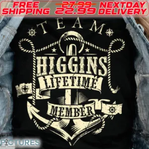Anchor Team Higgins Lifetime Member Shirt