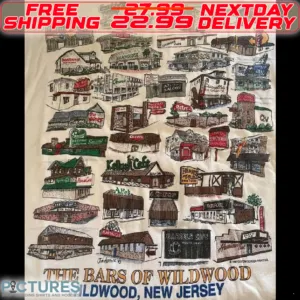 The Bars Of Willdwood Wildwood New Jersey Shirt