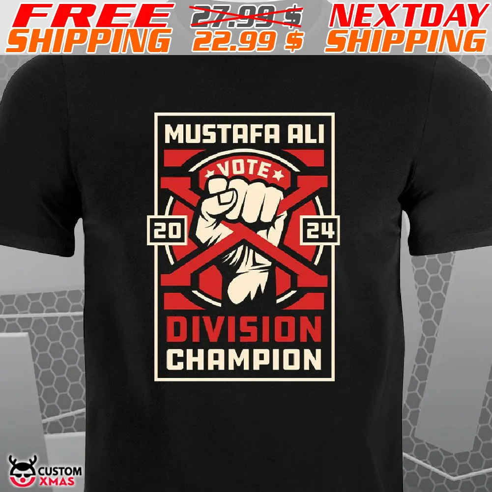 Mustafa Ali For X-Division Champion Shirt