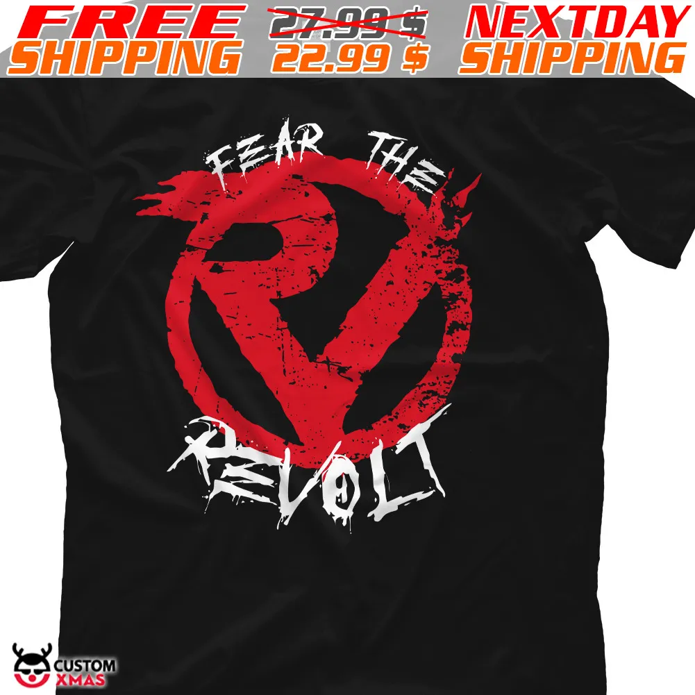 AEW FTR fear The Revolt Shirt