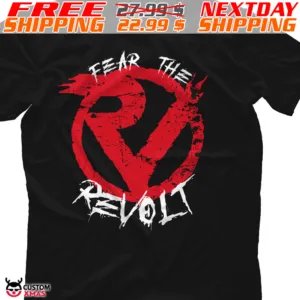 AEW FTR fear The Revolt Shirt