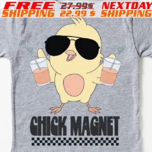 Chicken Chick Magnet Shirt