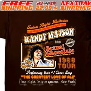 Randy Watson Sexual Chocolate Concert Poster Shirt