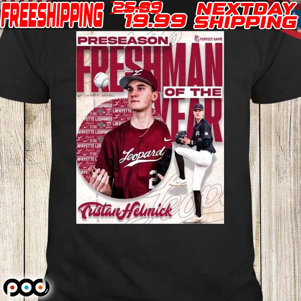 Preseason Honors For Tristan Helmick Freshman Of The Year Shirt