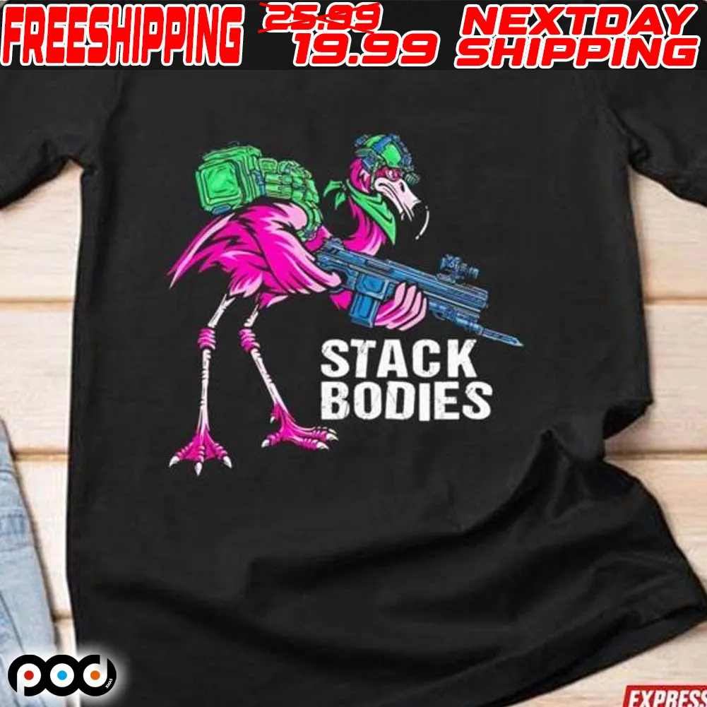 Flamingo Stack Bodies Shirt