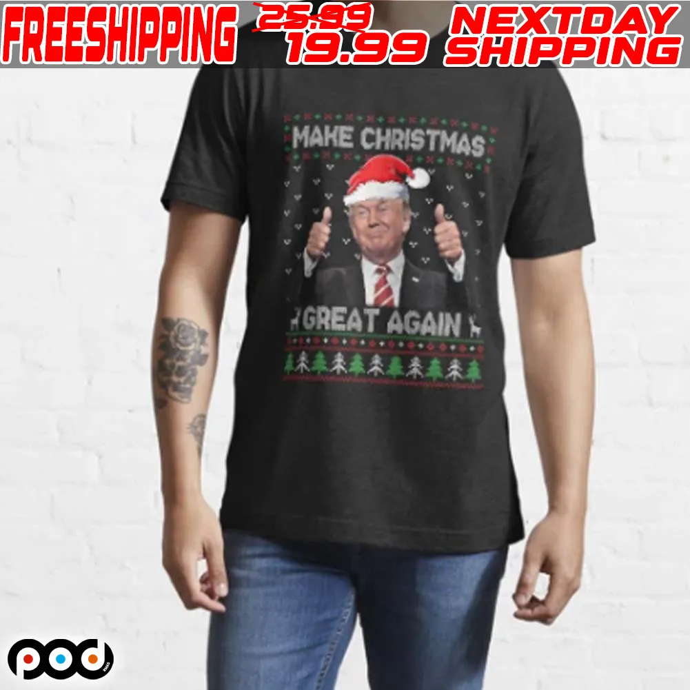 Trump Make Christmas Great Again 2024 Shirt