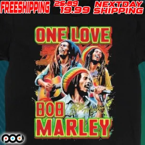 One Love Bob Marley Shirt