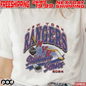 New York Rangers Stadium Series 2024 Event Franklin Shirt