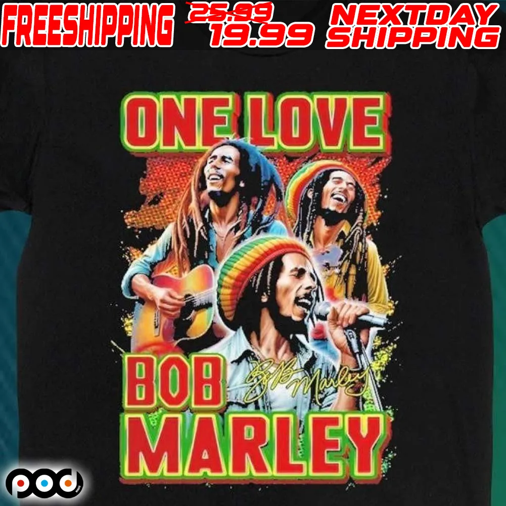 Bob Marley One Love Vintage Shirt