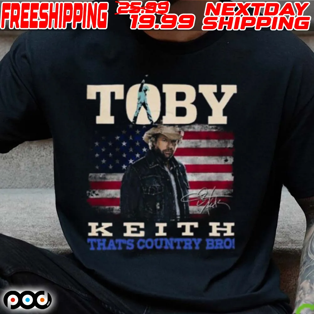Toby Keith Thats Country Bro Shirt