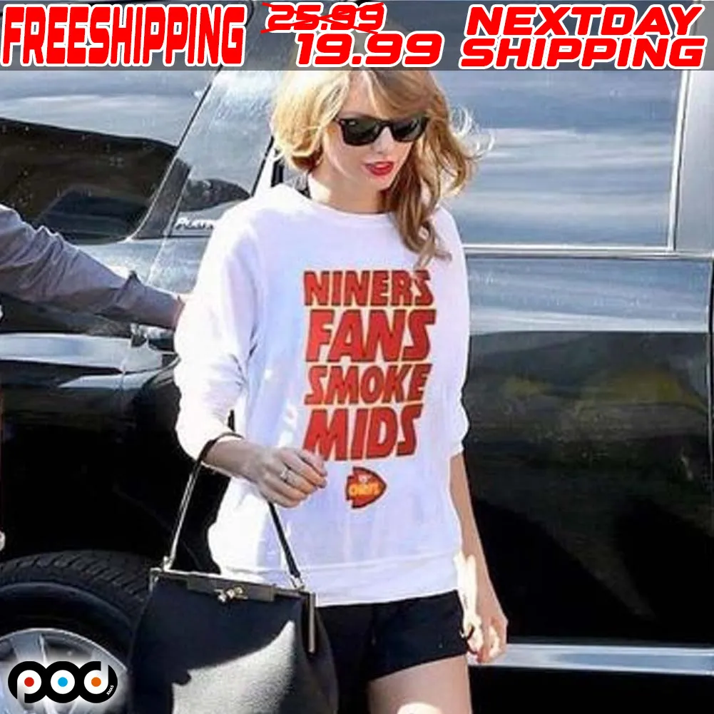 Taylor Chiefs Niner Fan Smoke Mids Shirt