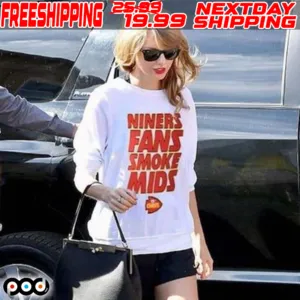 Taylor Chiefs Niner Fan Smoke Mids Shirt
